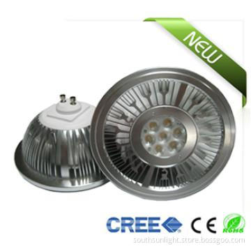 New High Power 3-years Warranty CREE XPE AR111-7x1W-GU10 LED Spotlight